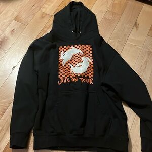 OFFICIAL harry styles LOVE ON TOUR hoodie with rabbit logo